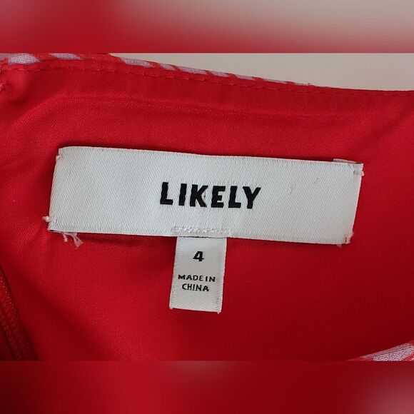 Likely Psychedelic Floral Mini Charlotte Dress Size 4 - Picture 11 of 11